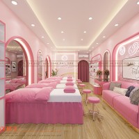 Mẫu thiết kế tiệm nail mi Tuấn Anh –Hà Đông, Hà Nội